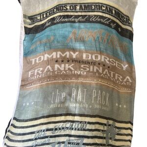 Multicoloured Digital Printed Linen - 60*180